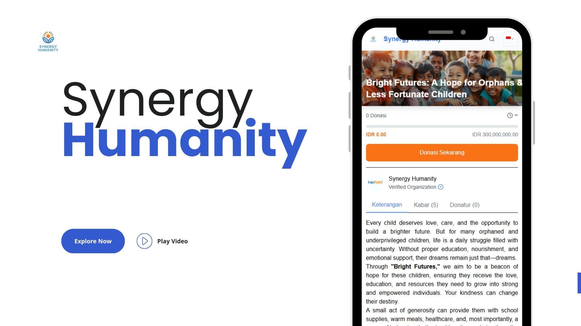 Synergy Humanity Web App